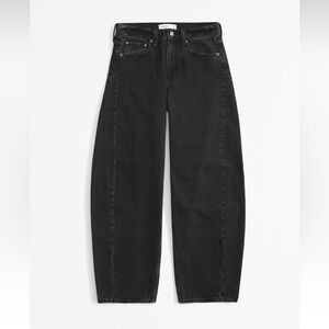 Abercrombie barrel jeans